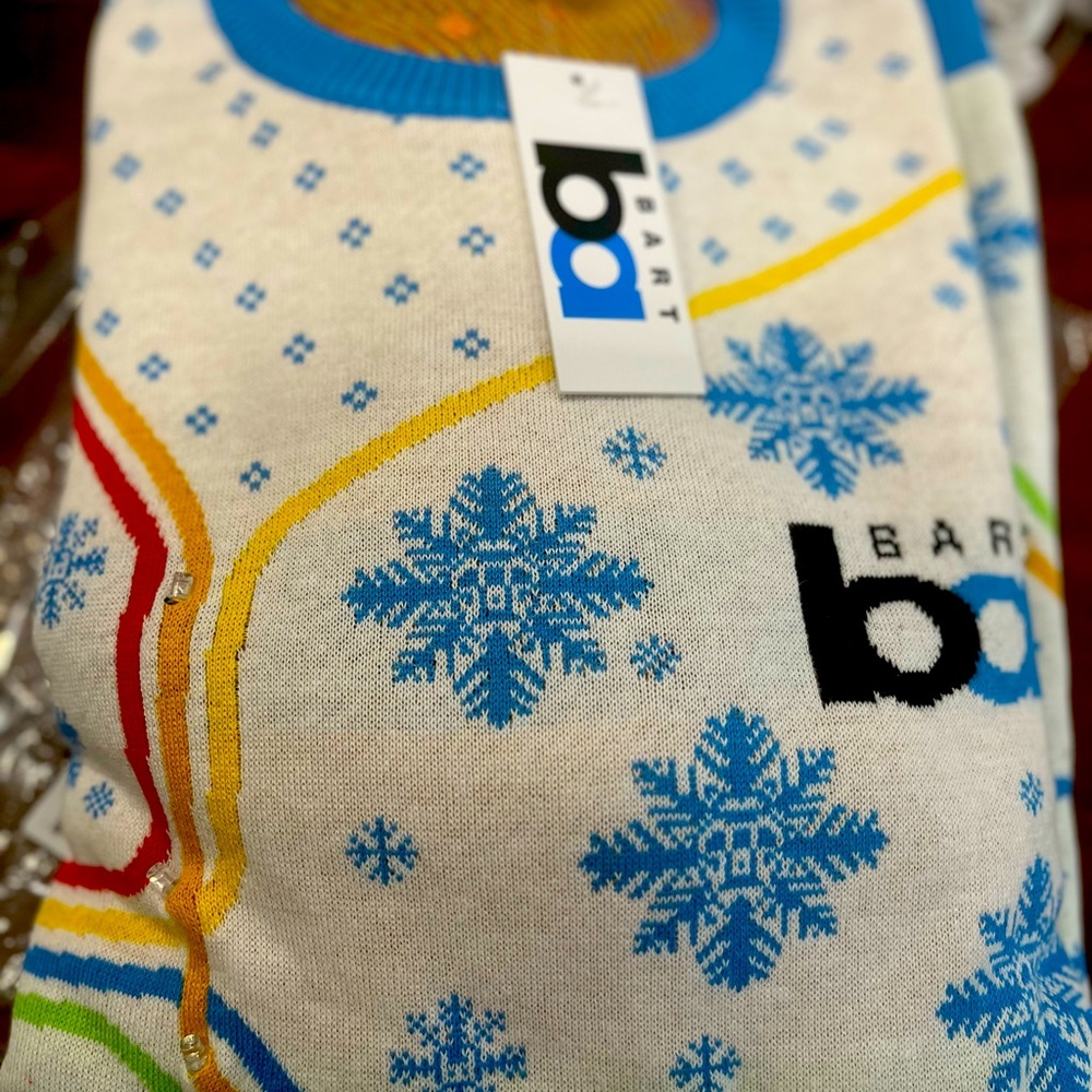 BART Ugly Christmas sweater 2023